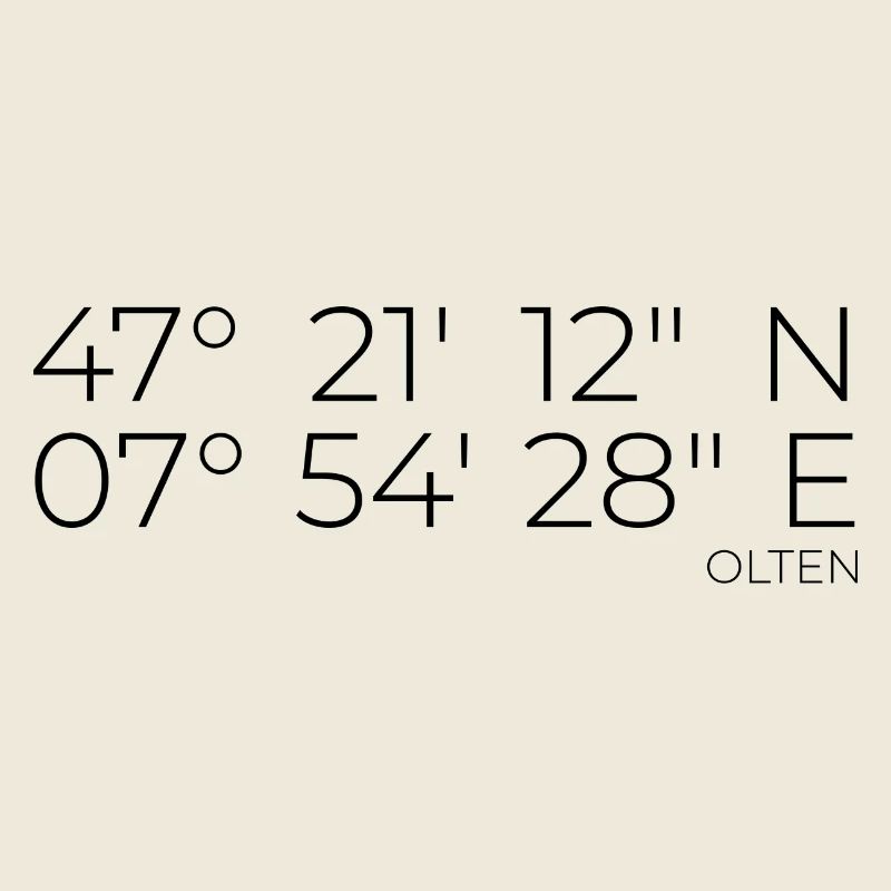 Coordinates Olten