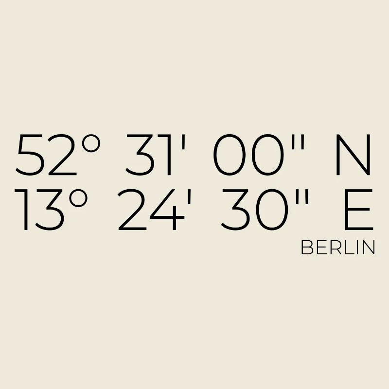 Coordonnées Berlin