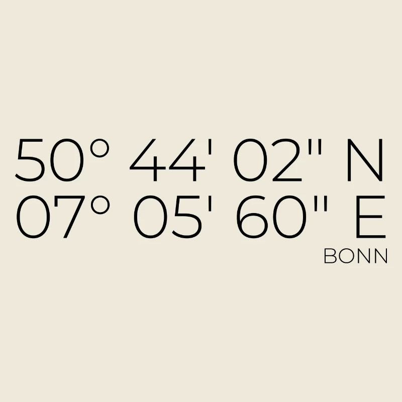 Coordinates Bonn