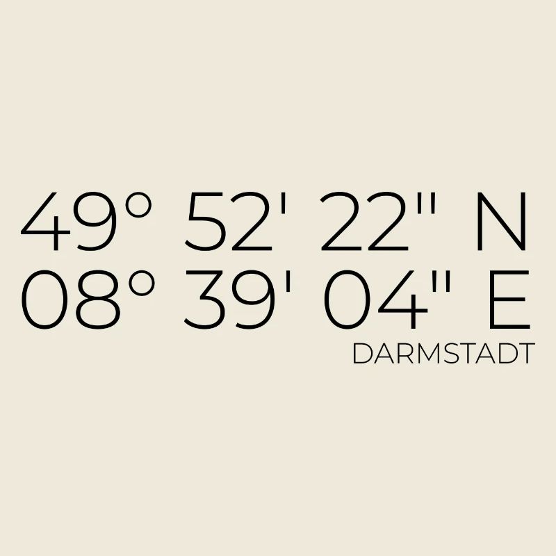 coordinates Darmstadt