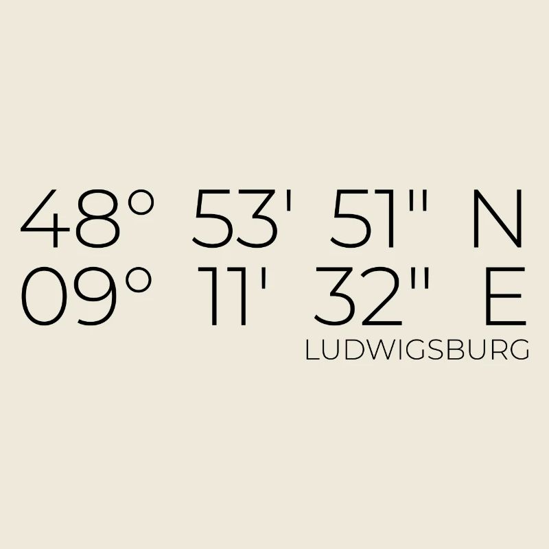 Coordinates Ludwigsburg