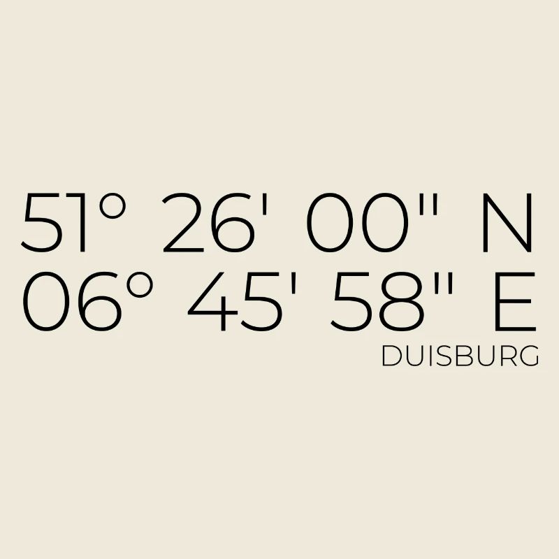 Coordonnées Duisbourg