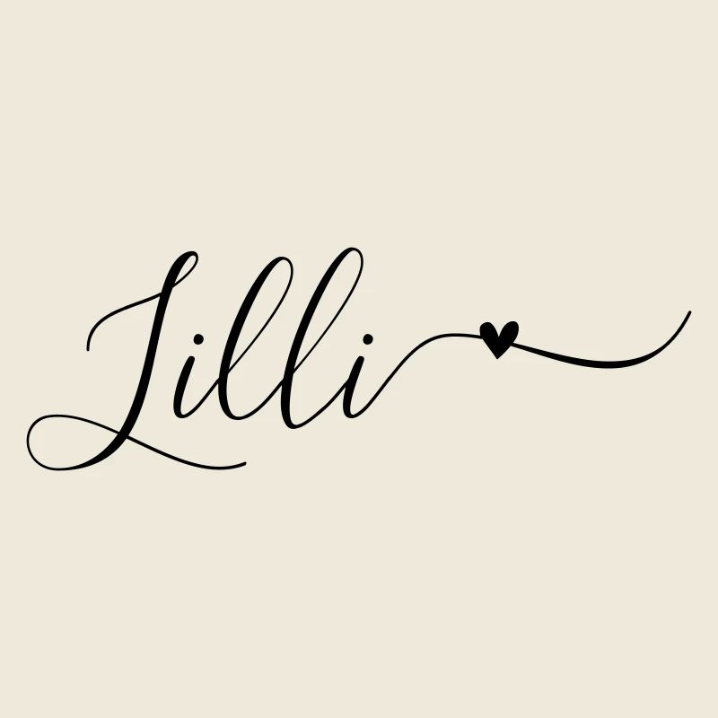 Lilli Surname First Name Decorative