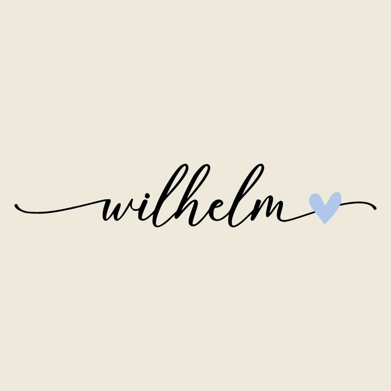 Wilhelm Name Calligraphy Font