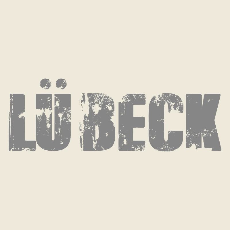 Lübeck Distressed Wordmark