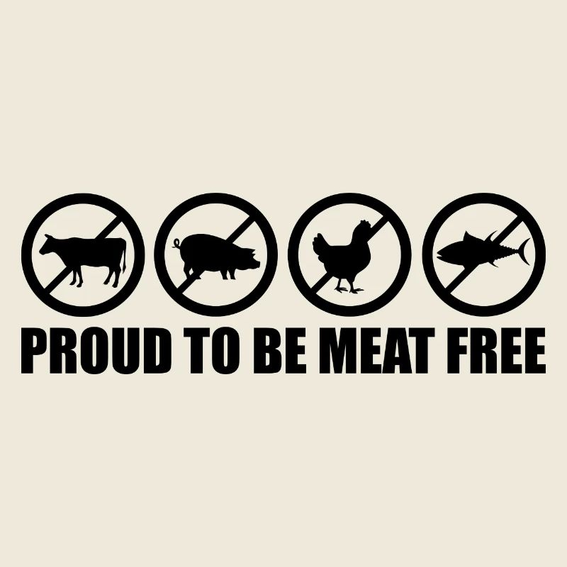 Lustiger Vegetarier Spruch Geschenk