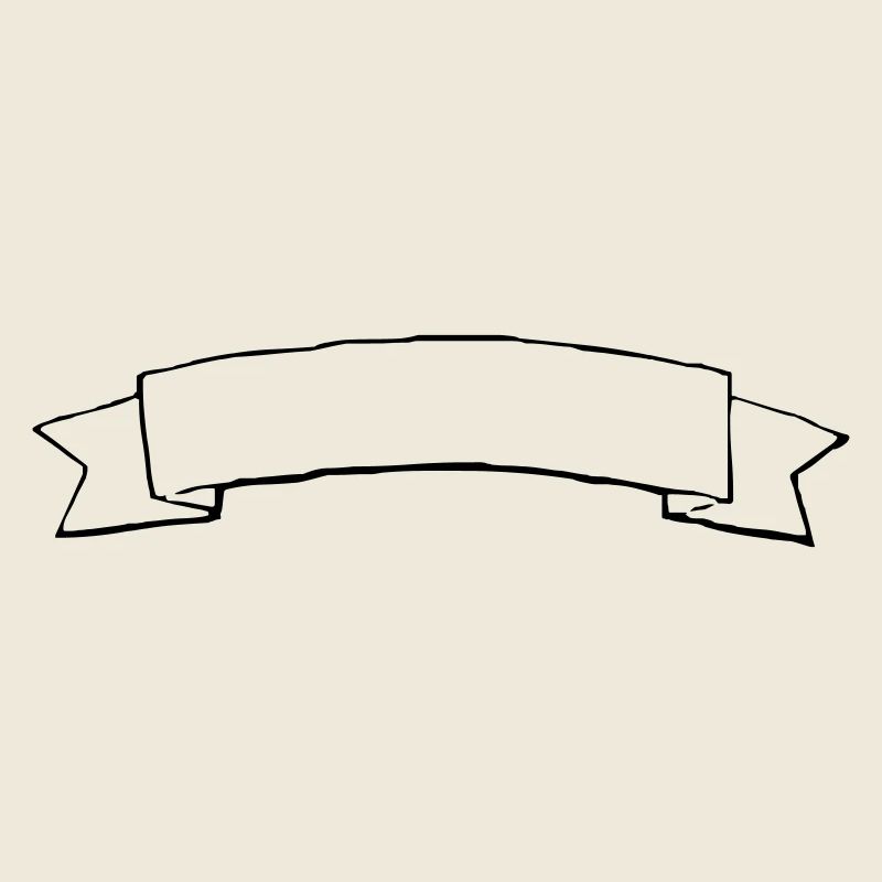 Decorative Banner, Text Frame Title/Heading