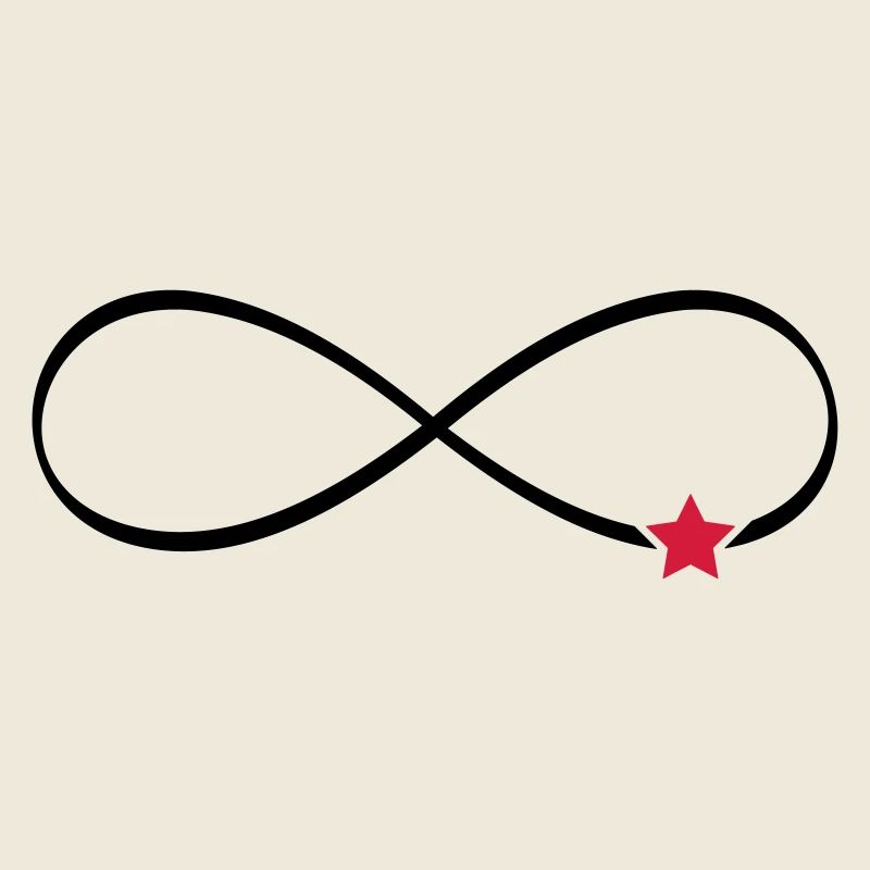 Stern Unendlichkeit Symbol Unendlichkeitszeichen