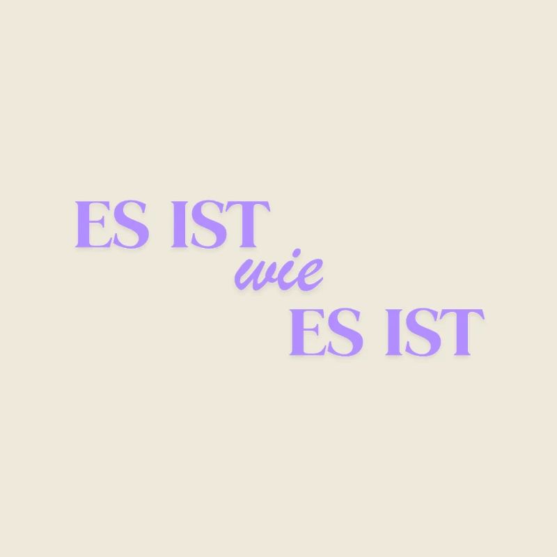 It is what it is