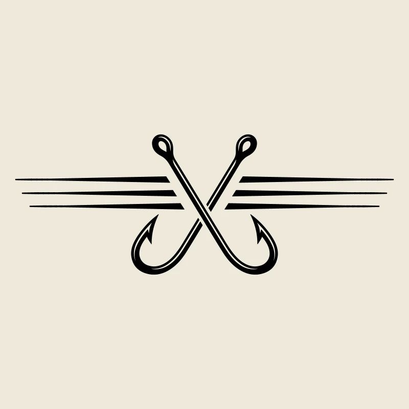 Fish hook icon