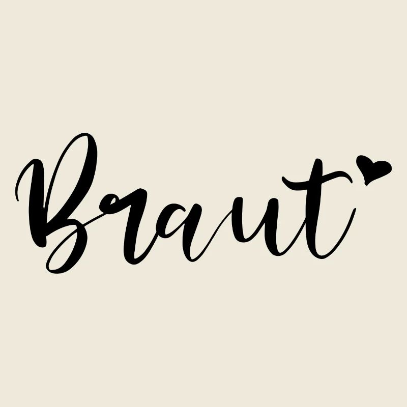 Junggesellinnenabschied JGA Braut Design Herz