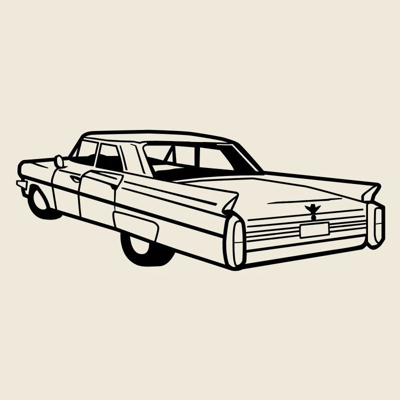 Caddy Vektor - Oldtimer, Low Rider