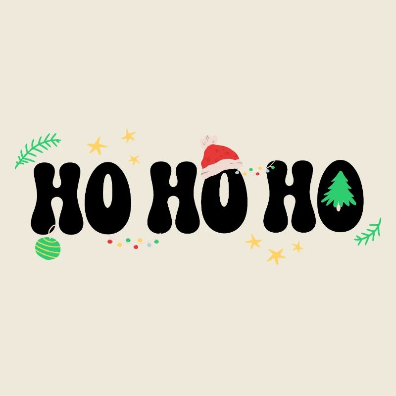 Ho Ho Ho - Weihnachten Weihnachtsmann