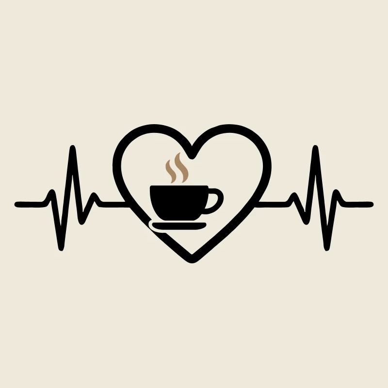 Café Cœur Tasse Boisson Chaude Pause