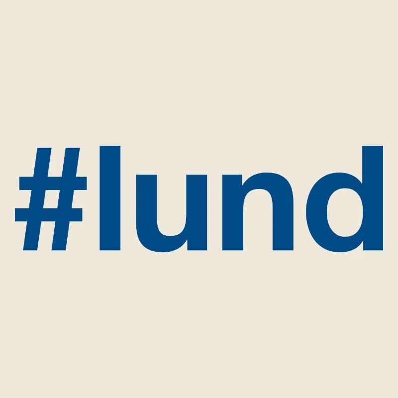 LUND Schweden Suède Hashtag