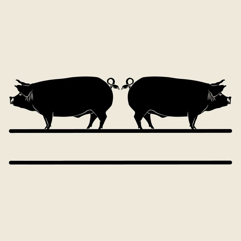 Text bar transparent pigs logo