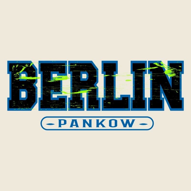 Berlin Pankow Neon-Graffiti