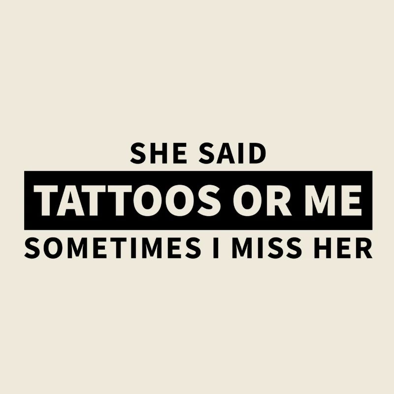 Les tatouages ou moi