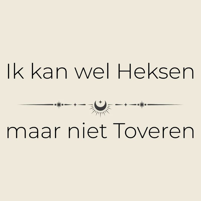 Lustige Hexe Geschenk | Ich kann Hexen