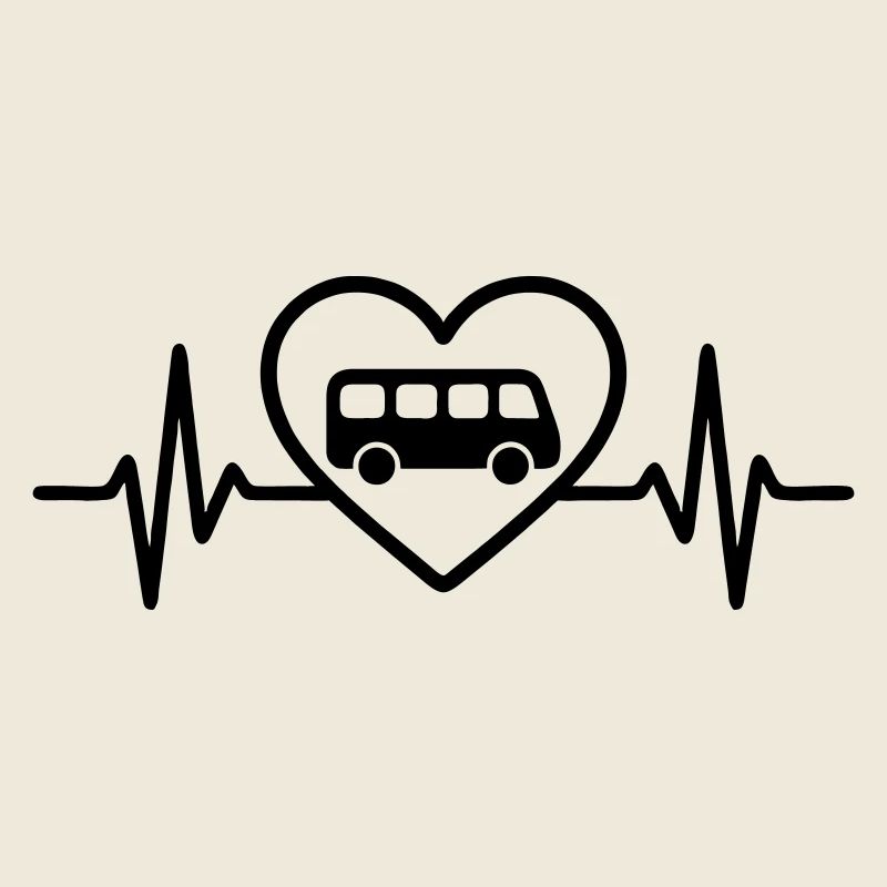 Chauffeur de bus Heart