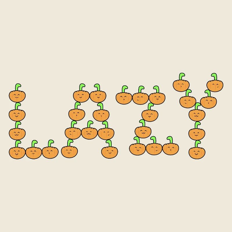 Pumpkin lazy