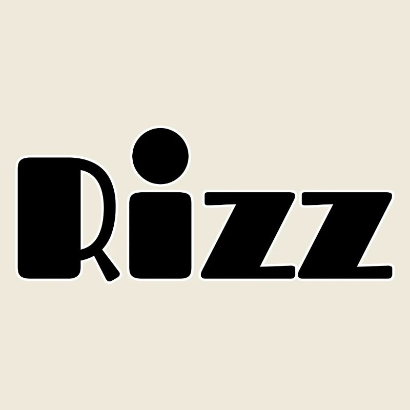 Fantastic Rizz Black Design