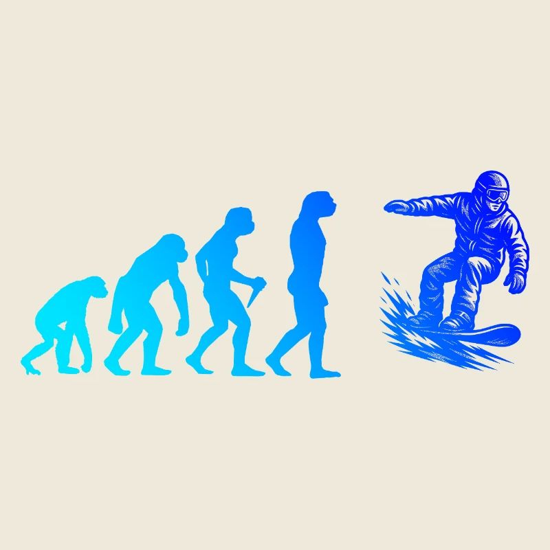 Modern Snowboard Artwork