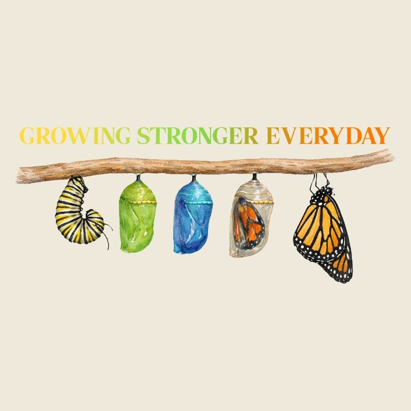 Graphique inspirant de fan papillon