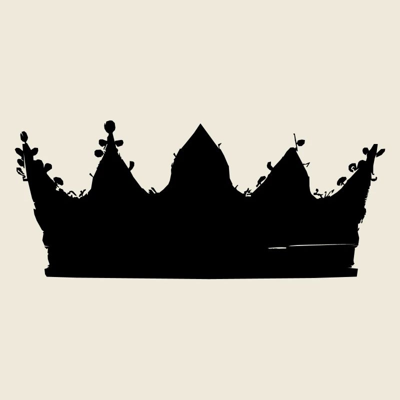 Crown Symbol King and Queen Love Vector 8
