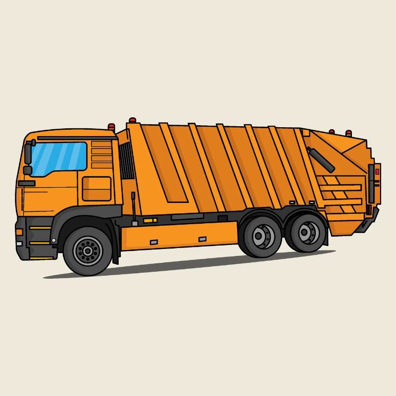 Müllauto Müllwagen Berufe Müllmann Müllabfuhr