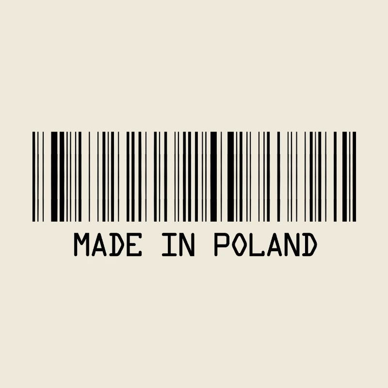 Fabriqué en Pologne - Pologne - Pologne - Code-barres - Dash