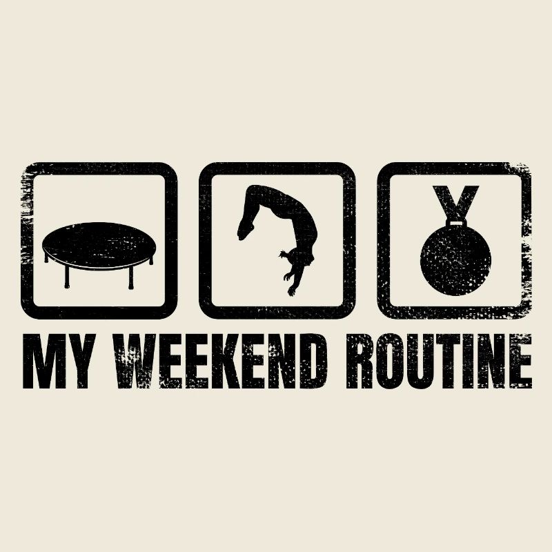 Week-end amusant de trampoline