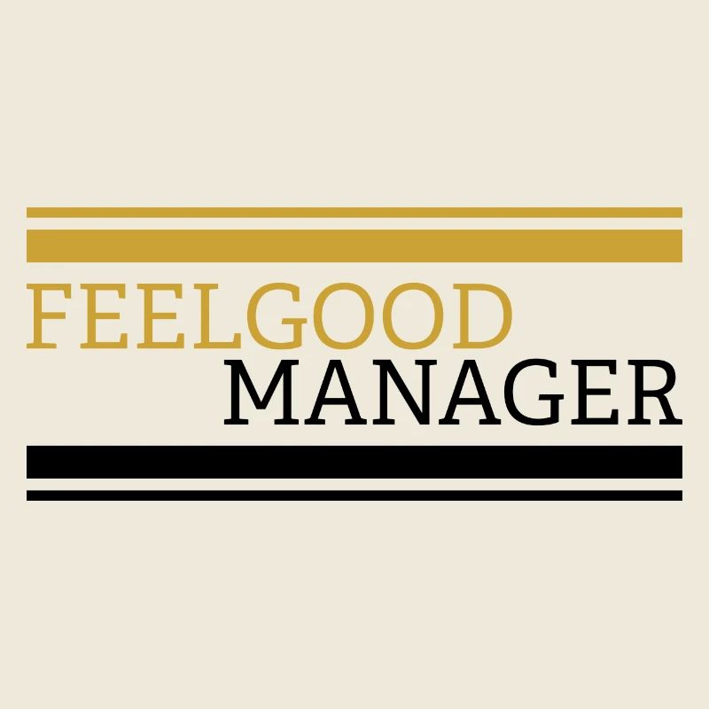 Feelgood manager white tshirt