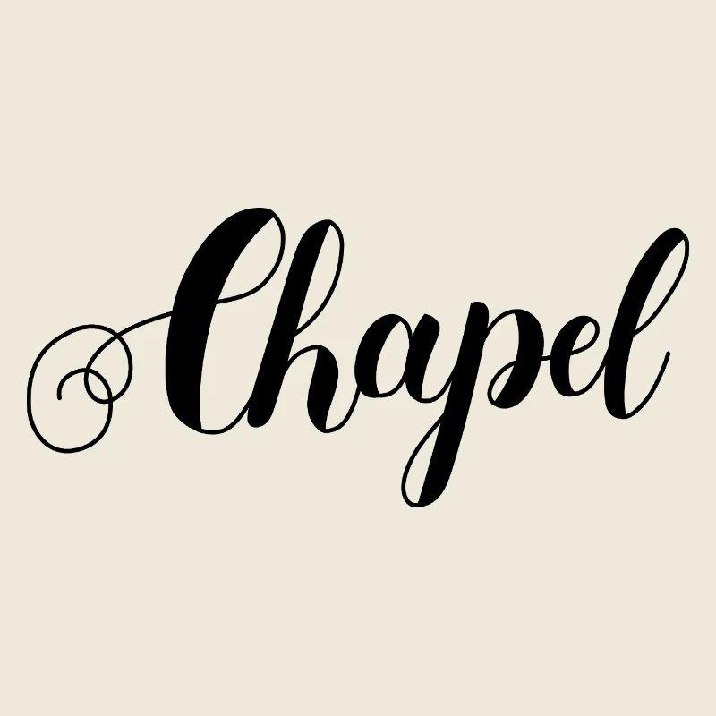 lettrage chapel