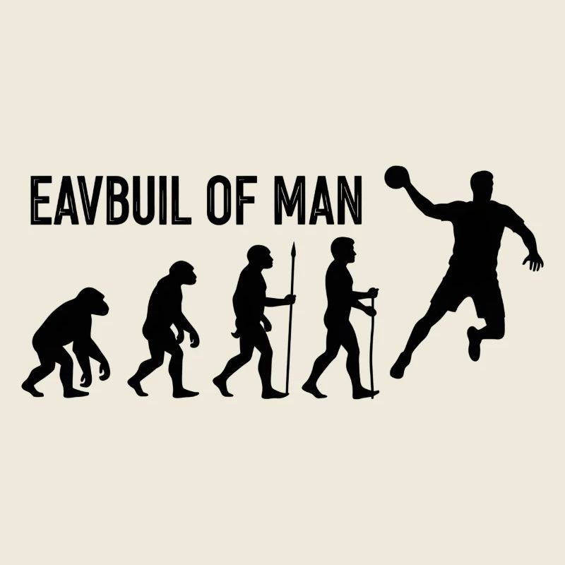 Evolution des Menschen Sprung