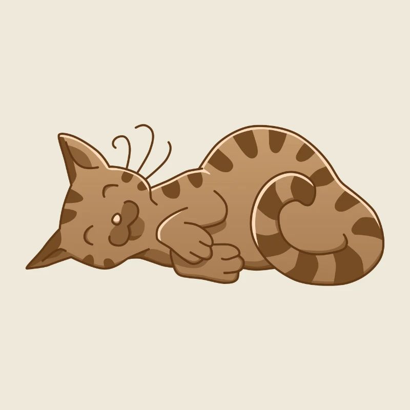 sleeping cat