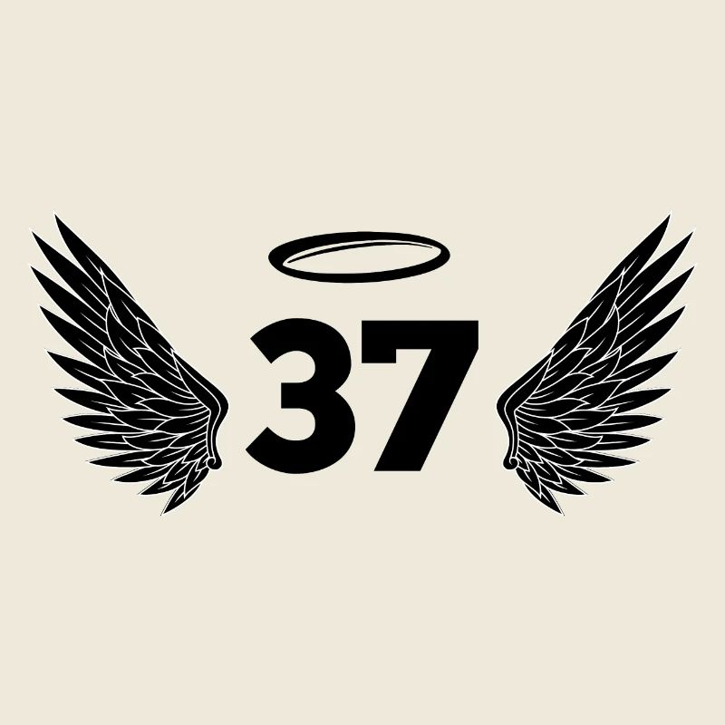 Numéro 37 ange - 37e anniversaire ailes