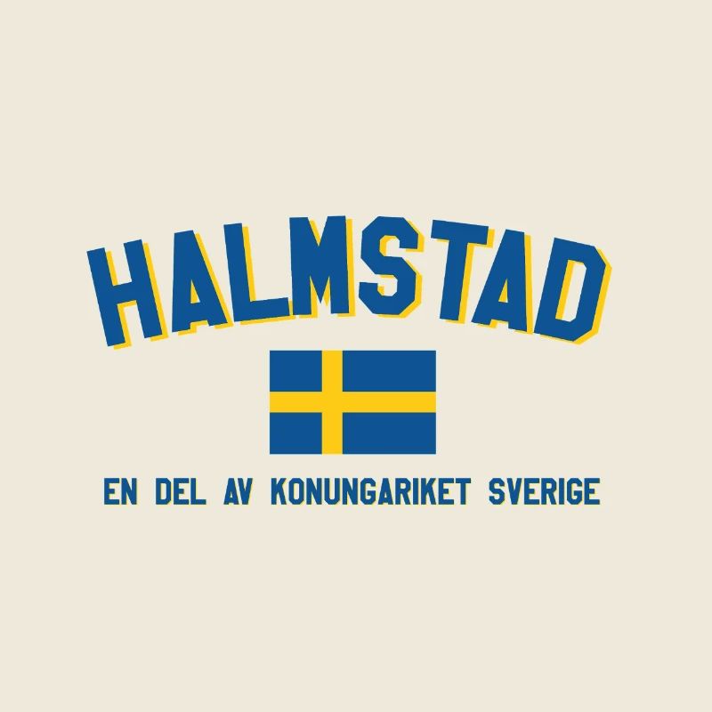 Halmstad Swedish Flag Theme