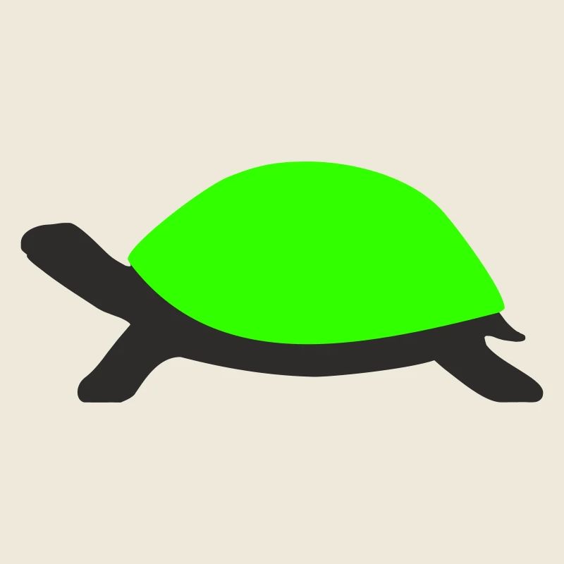 Gezeichnete Schildkröte 