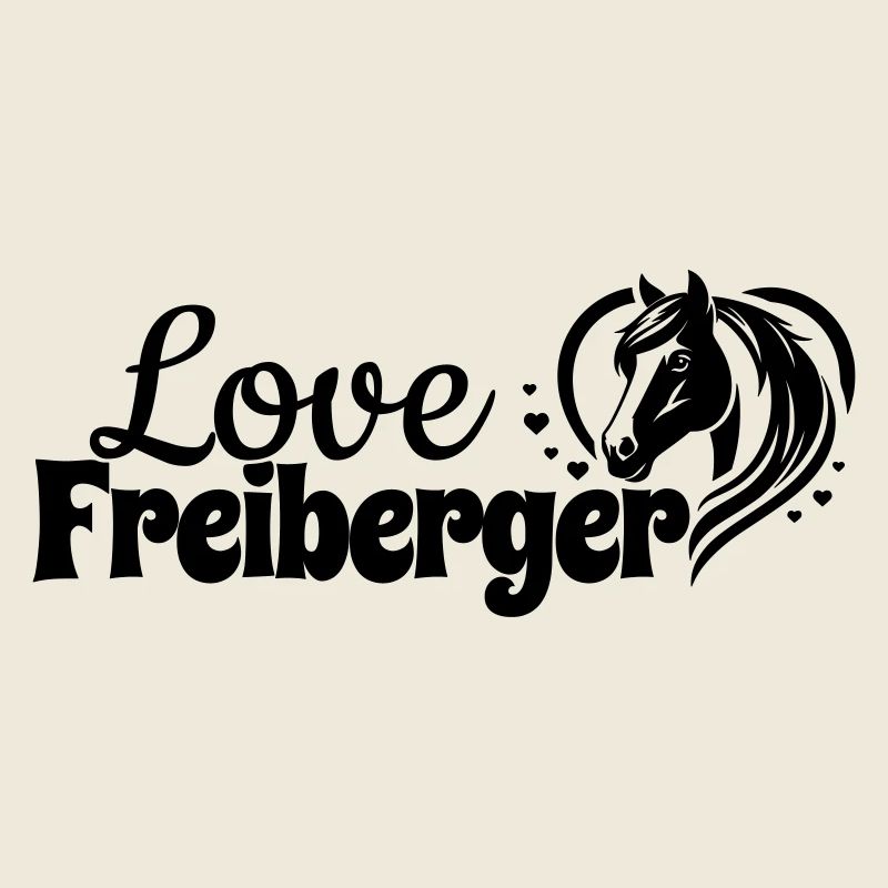 Freiberger Love Heart Horse's Head