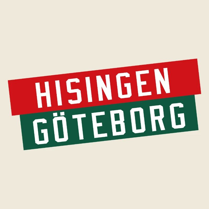 Drapeau de Hisingen Göteborg