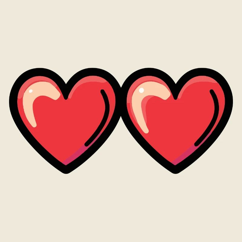 Symbole d’amour des cœurs