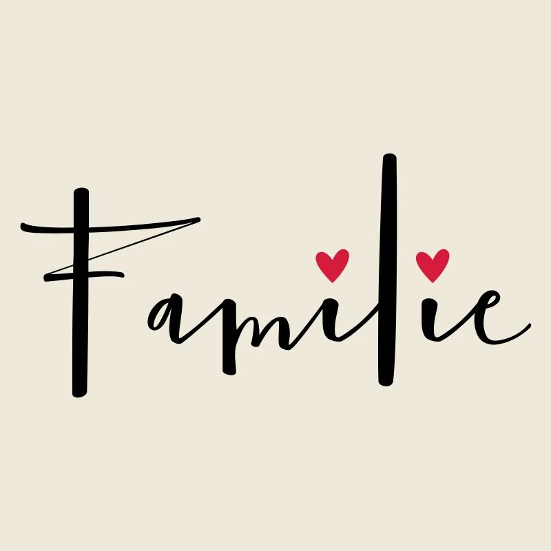Familie Herz Liebe Geschenkidee
