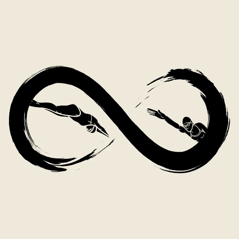 Natation à l'infini