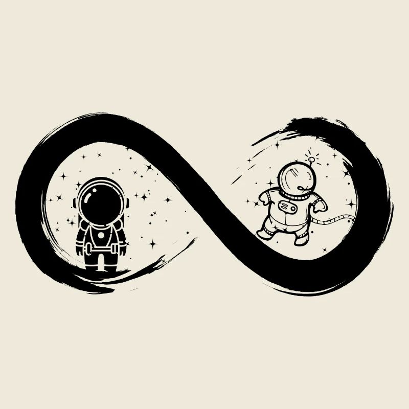 Astronaut to infinity