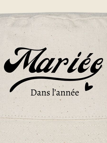 Mariée dans l’année