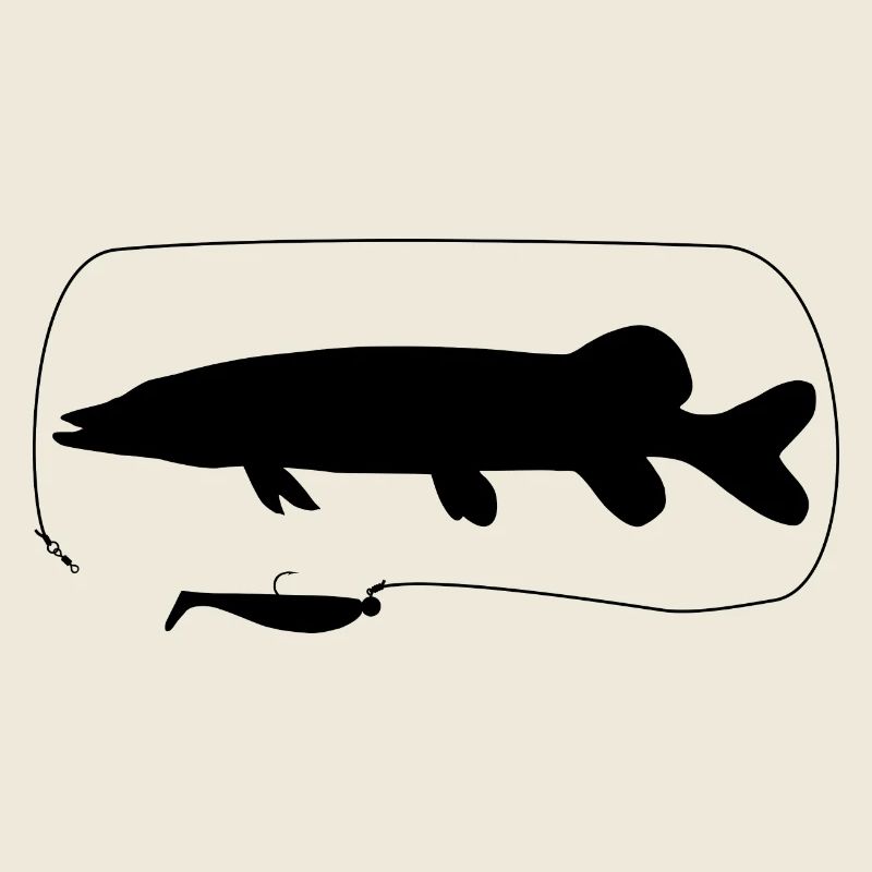 Pike with softbait