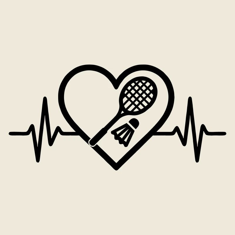 Badminton Heart