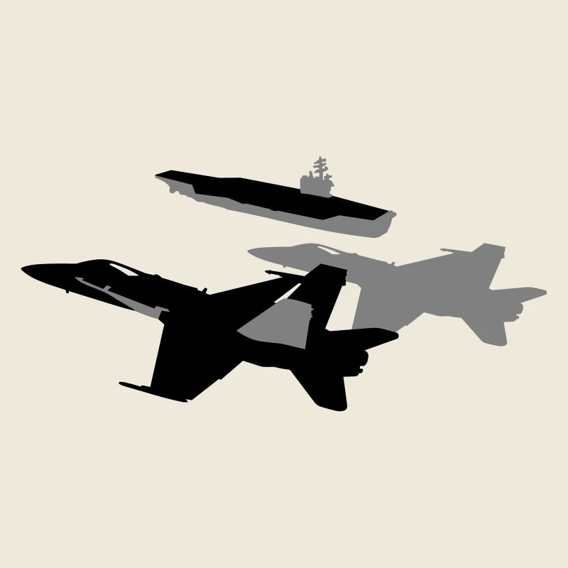 Silhouetten Jets