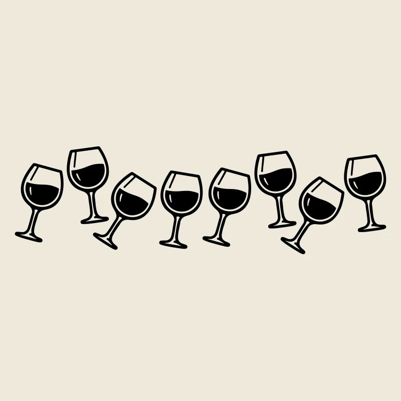 Wine glasses toasting wine party